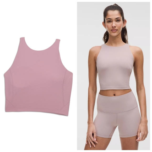 LULULEMON ATHLETICA Align High Neck Tank Top - Size 8 - Picture 1 of 9